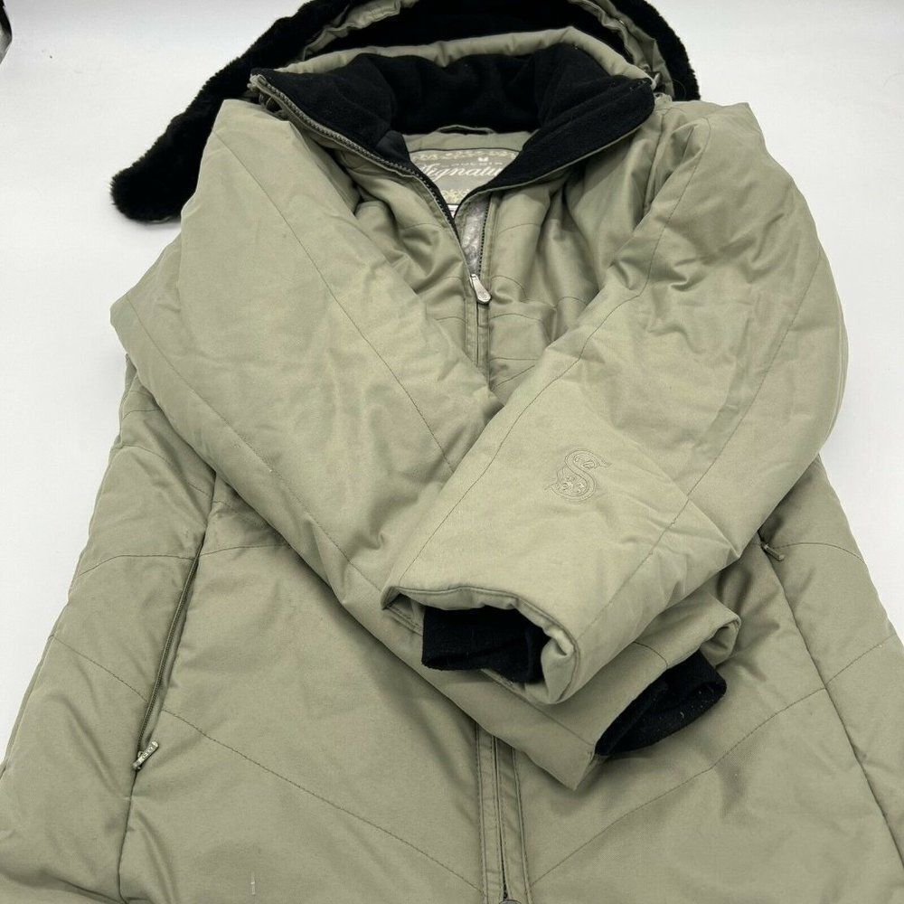 Couloir Signature Hooded Ski Jacket Women’s Size 4 Tan